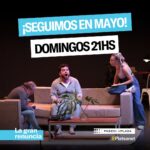 Laura Cymer Instagram - Si, leíste bien 😎👉seguimos renunciando todos los DOMINGOS a las 21HS en la Sala Pablo Neruda del @paseolaplazaok 🎭 El mejor plan #AntiDomingo es venir a divertirte con esta comedia que te va a dejar pensando🤳📵 🎟️Entradas en @plateanet o en la Boletería del Teatro. #Teatro #LaGranRenuncia #PaseoLaPlaza #CalleCorrientes #Comedia #PlateaNet #Trabajo #Celular #RedesSociales #GastónCocchiarale #LauraCymer #LisandoFiks #AbianVainstein #RominaFernandes #LuisBrandoni #TeatroBuenosAires #Temporada2024