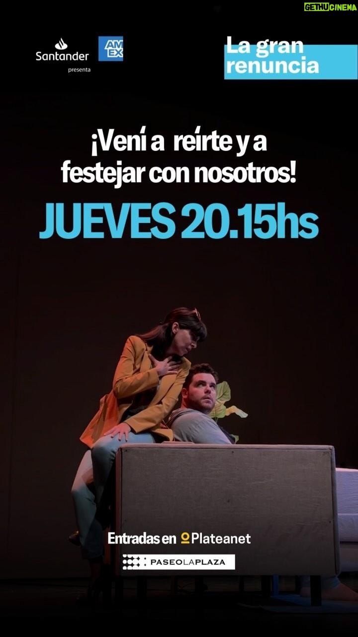 Laura Cymer Instagram - ¿Quién se suma al festejo de las 50 FUNCIONES? 🥳 Te esperamos este JUEVES 1/2 20.15h en el @paseolaplazaok 🎭 para divertirte con esta comedia que te va a dejar pensando 🤳 🎟️ Entradas disponibles por @plateanet o en la Boletería del Teatro 🙌 #Teatro #LaGranRenuncia #PaseoLaPlaza #CalleCorrientes #Comedia #PlateaNet #Trabajo #Celular #RedesSociales #GastónCocchiarale #LauraCymer #LisandoFiks #AbianVainstein #RominaFernandes #LuisBrandoni #TeatroBuenosAires #Temporada2024