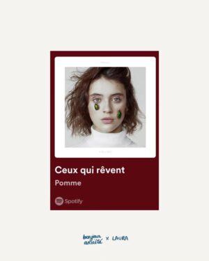 Laura Dutilleul Instagram - C'est quoi la chanson qui te fait du bien et qui calme ton anxiété ? 💙 

Tu peux découvrir la nouvelle pépite "Respire" de @laurachanteuse et la playlist "Calmer l'anxiété et l'angoisse" sur Spotify pour t'aider à t'apaiser quand ça ne va pas ☀️