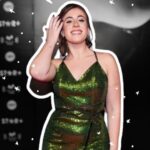 Laura Esquivel Instagram - "Estoy trabajando mucho para construir ese futuro. Todo lo que estoy haciendo, mi trabajo de hace casi un año, es para largo plazo" 🎶 @laura_esquivel 💚 . . . #lauraesquivel #premiosgardel #premiosgardel2024 #argentina #actress #singer