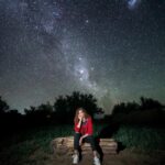 Laura Gómez Instagram – Been meaning to post these beautiful pics from a star gazing night at the Atacama Desert, earlier this year. I was gonna be in Chile for 10 days & was only gonna visit Santiago & Valparaiso. San Pedro de Atacama seemed far & wasn’t really in my plans. But I made adjustments to go by myself, not really knowing what to expect… What I found was a magical place! If I could change a thing, is to have stayed a little bit longer. But maybe the wanting more is exactly what made it perfect. I highly recommend the services of @planificotusviajes for this trip. A magical place indeed. Thanks for the photos 📷 @luzdeastros.sp 
✨
✨
A principios de año visitaba Chile por primera vez. Solo iba por 10 días así que pensaba quedarme entre Santiago y Valparaíso. Pero era un viaje largo, así que hice ajustes y me fui sola a San Pedro de Atacama 🌵sin saber qué esperar. Lo que me encontré allí fue un lugar mágico, y si pudiese cambiar algo, sería haberme quedado más de 3 días, aunque tal vez fue justo eso lo que hizo que la experiencia fuera tan especial. 

Si se inspiran y van, les recomiendo los servicios de @planificotusviajes, que tiene gran pasión por lo que hace, y no dejen de ir a ver las estrellas 🌟 Gracias por las hermosas fotos @luzdeastros.sp… pura magia, sin lugar a dudas ✨