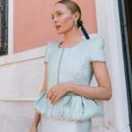 Laura Haddock Instagram - Venice.. it’s all a dream 🤍 Beauty: @armanibeauty Jewels: @tasaki_intl Outfit: @giorgioarmani #armanibeauty #venezia79 #tasaki #luminoussilk #lippower