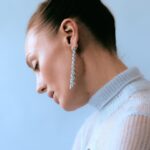 Laura Haddock Instagram - More is more. 😜💎 Photographer: @hannah.cosgrove Fashion: @felixbischof_ @aliciarobynellis Make-up: @sarahillmakeup Hair: @naokawakamihair Jewels: @fernandojorge @vancleefarpels @cartier