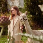 Laura Haddock Instagram - 🦙 @telegraphluxury Photographer @stefgalea Stylist @tonastell Director @hellsgibson Shot at @vauxhallfarm Makeup: @neilyoungbeauty Hair: @halleybrisker