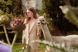 Laura Haddock Instagram - 🦙 @telegraphluxury
Photographer @stefgalea
Stylist @tonastell
Director @hellsgibson
Shot at @vauxhallfarm
Makeup: @neilyoungbeauty 
Hair: @halleybrisker