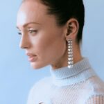 Laura Haddock Instagram - More is more. 😜💎 Photographer: @hannah.cosgrove Fashion: @felixbischof_ @aliciarobynellis Make-up: @sarahillmakeup Hair: @naokawakamihair Jewels: @fernandojorge @vancleefarpels @cartier