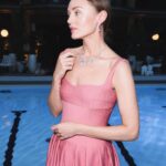 Laura Haddock Instagram - Thank you @chaumetofficial for the most beautiful night in Paris celebrating you and your new collection.. 💎