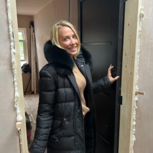 Laura Hamilton Instagram - BEFORE & AFTER... SWIPE 👉🏻
.
.
.
I just wanted to say thank you so much for your lovely messages about my house renovation.  Lots of you have asked to see some photos of the inside before and after...
.
.
.
The build team knocked down every single wall in the existing (front part of the building), 16 steels went in to support the new structure and the entire property layout was redesigned.  It's difficult to show before photos because the layout would not make sense, but you can see what the house looked like with no walls and I have included some of the photos of what it's like now.
.
.
.
I decided to take out the old oil tank and replace it with an air source heat pump. Under floor heating was then installed throughout. 
.
.
.
I absolutely love interior design & interior styling and I experimented with some different colour schemes this time round. 
.
.
.
I created a guest bedroom with an ensuite bathroom in the old stone folly, and I decided to paint the entire room (including the ceiling a dark blue). You can see a few more AFTER clips in my reel that is pinned on my grid. Laura x
.
.
.
#transformation #renovation #interiordesign #interiorstyle #therebuild #property #sustainablehome #airsourceheatpump