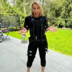 Laura Hamilton Instagram - A little while ago I tried something new… EMS. If you are wondering what this is and want to know why I had to wear this body suit let me tell you… . . . EMS ( Electric Muscle Stimulation ) is a state of the art technology originating from a muscle Rehabilitation back ground. It is now loved by so many to accelerate and supercharge their fitness goals. . . . I had seen a few friends using this so I wanted to give it a go for myself too…. . . . I put on the EMS padded suit and did a 20 Minute workout with Harriet. Just 20mins of EMS twice per week is the equivalent to a 90min workout which is incredible if you a bit time poor… . . . EMS helps to improve overall strength, power, posture, flexibility, balance and can relieve symptoms such as back pain. . . . Along with the low impact, joint friendly strength training, EMS also activates the cardiovascular and lymphatic systems which will boost metabolism! . . . It was an unusual experience that takes a little while to get used to but I loved it (despite pulling a few strange facial expressions) and I can’t wait to do it again. . . . #ems #training #fitness #strongnotskinny @ems_strength