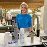 Laura Hamilton Instagram - What a fab day at the @ideal_home_show with @blanco_uk. I loved getting the chance to explore the dream home and check out the latest products on offer from @blanco_uk. . . . Their new Choice Icona Tap supplies water your way; cold, hot, chilled, boiling, filtered and sparkling (medium or full) AND you can control it all using smart-tech through an app on your phone! The tap also has a flexible spring hose with two-jet shower with precise magnetic holder and looks sleek and stylish in any kitchen. . . . The kitchen is the heart of any home and that's why it so important to chose the right products. With @blanco_uk you won't be disappointed! Hopefully you get the chance to go and check them out @ideal_home_show but if not head to @blanco_uk website for more information. . . . #home #kitchen #blancounit #taps #sinks #kitchendesign #interiordesign #smarthome #hometech #ad