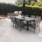 Laura Hamilton Instagram – It’s been a while since I’ve shared some before and after photos of #therebuild so I thought I would start sharing some more. 
.
.
.
Today I’ve decided to share a few photos and videos of the garden space.  I designed a raised patio at the back and side, with a sunken fire pit. I also created a parking area to the side. 
.
.
.
I used sandstone tiles from @royalestones and patterned Moroccan tiles from @freelandstilesdg.
.
.
.
The area was completed with an outdoor kitchen from @dracogrillsuk, garden furniture from @gardentrendsuk The lanterns and cushions and outdoor decor were from @dunelmuk 
.
.
.
You might have noticed that I’ve mentioned in a few posts and stories that ‘a change is coming’. I will reveal all very soon.
.
.
.
Have a great Sunday. Laura x
.
.
.
#garden #gardendesign #home #renovation #inspiration #idealhome #design