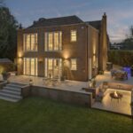 Laura Hamilton Instagram - Over a century ago and to the current day... swipe 👉🏻 for the transformation... . . . #TheRebuild #property #renovation #exteriordesign #garden #home #transformation #sustainablehome