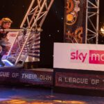 Laura Kenny Instagram - ALOTOf fun 😂 Bad pun but a lot of fun! Thank you for having me @alotosky Definitely didn’t expect to be upside down on a giant swing 👉 or judging @jamie.redknapp in an F1 race but there we are 🙃 Watch my episode tonight if you can, it’s on @skytv and @nowtv at 9pm
