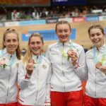 Laura Kenny Instagram - I’m not sure I even have the words for this one. Commonwealth Games Champion 🥇 This last 6 months or so has been a challenge to say the least. Yesterday I thought maybe this is my last race. All we said before the start was dont trip over each other as @officialteamengland and make sure someone is in every break. When @grace_lister came over I thought yes! but then when @sophielewis_02 ended up on the front and rode her absolute socks off to help me close the gap, I couldn’t quite believe it. What an absolute hero of a team mate. This team @_maddieleech @knight_josie @sophielewis_02 @grace_lister and @monmoogreenwood have made me smile on so many occasions this week. The bike riding hasn’t been fun at all times this week, but the off bike has been absolutely brilliant!