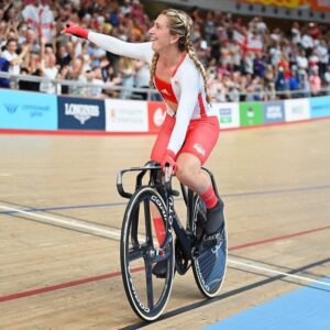 Laura Kenny Instagram - Gold medal galore! 🥇🥇Congratulations to our champ on her sensational gold medal👏🥇