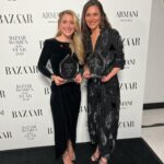 Laura Kenny Instagram – @bazaaruk Sports women of the year. Joint with the wonderful @damesarahstorey 😘