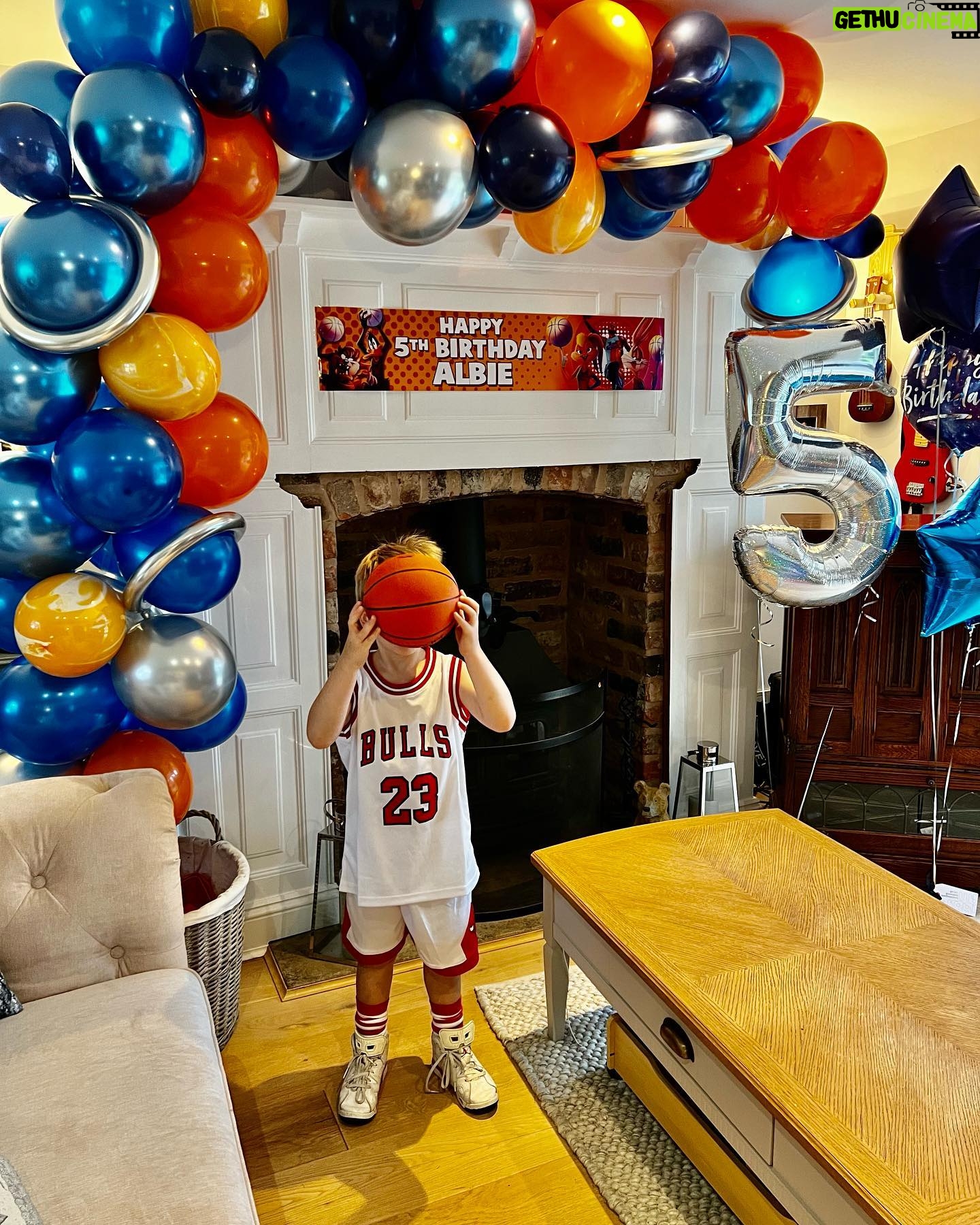 Laura Kenny Instagram - Happy 5th Birthday to our most wonderful little boy, Albie. You bring me more joy than your ever realise. 🎈🎂🎁 Although I didn’t enjoy being told ‘it’s my birthday’ at 4.50am and then repeating it to me for the next hour until I got out of bed 😂