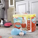 Laura Kenny Instagram - AD From bum shuffles to crawling, I love watching how Monty discovers new ways to move. We’re currently using Pampers Baby Dry Pants that feature the Stop an Protect pocket which catches messy leaks at the back. This is perfect now Monty is on the move! For a limited time only, Pampers Baby Dry Jump Pack is only £9* at @morrisons ! Visit your local store today whilst stocks last! T&Cs apply. *Price at the sole discretion of the retailer