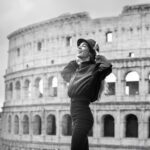 Laura Laprida Instagram - Are you not entertained?! 🤣🫶🏻 .. #roma #italia #colsseo #gladiator