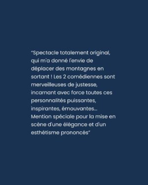 Laura Laune Instagram - Je profite d’une brève respiration dans la tournée pour partager la scène du @theatreantoine avec la grande @anneparillaudofficiel ❤️ Du mardi au samedi dans « Je ne serais pas arrivée là, si… » Merci pour l’accueil incroyable que vous nous réservez 😍

Merci aux merveilleuses @anne.bouvier0444, @laura.favier.comedienne, @noesisdanse 🫶

@annickcojean @_lindamarasco_ @juneii_music @jmdproduction