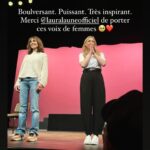 Laura Laune Instagram – Je profite d’une brève respiration dans la tournée pour partager la scène du @theatreantoine avec la grande @anneparillaudofficiel ❤️ Du mardi au samedi dans « Je ne serais pas arrivée là, si… » Merci pour l’accueil incroyable que vous nous réservez 😍

Merci aux merveilleuses @anne.bouvier0444, @laura.favier.comedienne, @noesisdanse 🫶

@annickcojean @_lindamarasco_ @juneii_music @jmdproduction