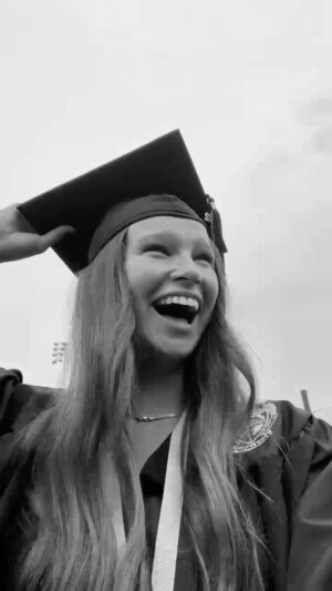 Laura Lentz Instagram - @avaangellentz graduated today! I am so proud of this spectacular young woman. It has not been the easiest two years for her and she had a lot to overcome.. when kids have to weather consequences they have absolutely nothing to do with, its unfair and its cruel. Despite that, not only has she pushed through, she has thrived, remained free, fought bitterness at every turn, and been a huge source of encouragement for everybody that comes in contact with her.  Especially her daddy! She has handled this challenging chapter with class, dignity and grace and so much hard work.  this video encapsulates so much about her.. a passion for life, her ability to find joy in the moment.. Her strength is beyond her years and she deserves to be celebrated in every way… AVA BOO, your daddy and I LOVE YOU.. Although I need you to rethink your college choice and location, Im excited to watch your future unfold…