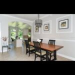 Laura Lentz Instagram - before and after...the first pic is from when we looked at the house. it’s amazing what a little paint and lighting can do to a room!! waiting for new chairs...and i need art! #interiordesign #idistudent #interiordecorating #benjaminmoore #etsy #restorationhardware #arka