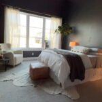 Laura Lentz Instagram - check out the before 🤮 and after of this bedroom…My In-Laws are here for my daughters graduation… so I thought I’d do a little make over on my sons room before they got here!! The painters finished today at 1pm and my family arrived at 4pm!!!!! (nothing like a little pressure) 😬 It’s so fun & can be easy to change up a space in your home - I used items I already had in my house, except for the curtains and a throw blanket.