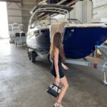 Laura Müller Instagram - Living my best life🔥 our new boat is ready for the ocean🌊 [AD]