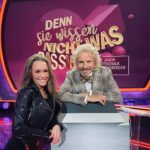 Laura Müller Instagram - Es war mir eine Ehre!🥳 #thomasgottschalk #rtl #dennsiewissennichtwaspassiert Go schatzi @wendler.michael ❤️ und Oli @oliverpocher