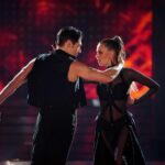 Laura Müller Instagram - Danke @christianpolanc für den mega Paso💥 es war soooooo schön💃🏽 und die Stimmung heissssss🔥 Ich danke euch allen für eure tolle Unterstützung🙏🏼 Danke das ihr uns eine Runde weiter gelassen habt❤️ ©️TV NOW / Stefan Gregorowius
