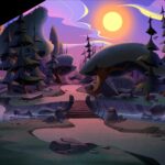 Laura Price Instagram – a couple backgrounds I painted for the season 3 premiere of #tangledtheseries! #rapunzelstangledadventure