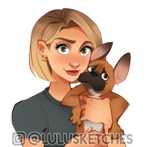 Laura Price Instagram - new profile pic! watch me draw   paint this on my youtube channel: youtube.com/lulusketches (link in my bio)! ✨ #speedpaint