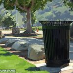 Laura Price Instagram - #pleinairpainting from this past weekend, painted on my ipad in #procreate. it was super hot outside and the only patch of grass in the shade was right beside this trash can. 🗑