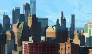 Laura Price Instagram - city practice! #brooklyn study 🏙