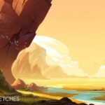 Laura Price Instagram – environment painting practice! #visdev #visualdevelopment