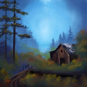 Laura Price Instagram - in case you missed it, I attempted a #BobRoss tutorial over on my youtube channel 🌲😂 thank you for giving it 2 MILLION views (and I’m over 130k subscribers now 😱)! Here is my finished painting! Bob truly was a master of his craft, it was a joy to paint with him. Link to the video in my profile 🎨
