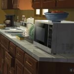 Laura Price Instagram - set design for my personal vis dev project! I wanted to prove to myself that I could design for ANY story, so I chose: #Twilight. I re-read the books for the first time since middle school, took a TON of notes, and watched the movies. Here is Charlie’s kitchen! Designed the house mostly based on the books, but I loved the idea of a breakfast nook in the movie set so added one to mine. also can confirm the Twilight soundtracks still slap