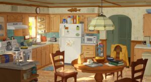 Laura Price Instagram - painting for my personal project! trying to incorporate blender into my workflow more, so this is the first time doing a blender paintover. swipe for the blender model! I wouldn’t usually put this much detail into modeling but I needed the practice (I even attempted texture painting) #visdev #blender #sadpoptarts