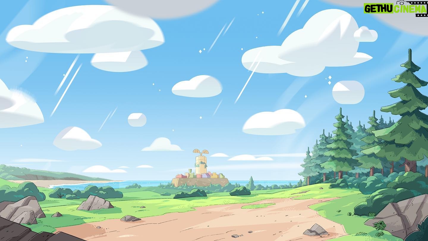 Laura Price - 17.1K Likes - backgrounds I painted for steven universe! art direction by @bunnycutlet, bg supervisor @patrickcharlesbryson, layouts by @alexmyung, @jrdeperio, and @leonardkhung! It was an honor to work on this show with such a kind crew! #stevenuniverse #su #stevenuniversefuture