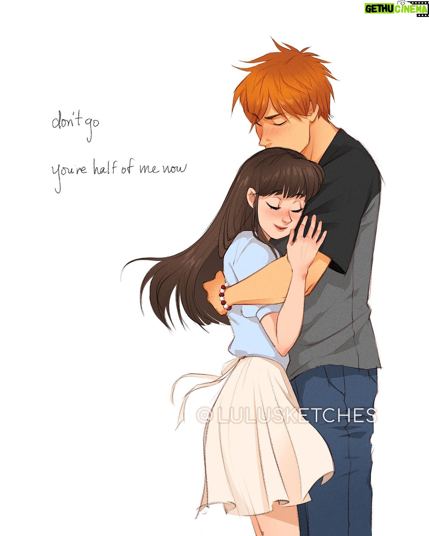 Laura Price Instagram - tohru and kyo ๐งก #fruitsbasket so happy the full manga was animated, the final season was ๐ค๐ผ lyrics by novo amor. thank you to @helloitsannao who answered all my texts about how this pose looked!! #kyo #tohru #spoilers