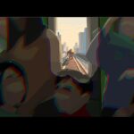 Laura Price Instagram - a couple color keys I painted for spider-man: across the spiderverse! #spiderverse #acrossthespiderverse