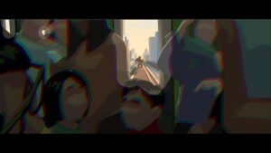 Laura Price Instagram - a couple color keys I painted for spider-man: across the spiderverse! #spiderverse #acrossthespiderverse