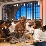 Laura Sánchez Instagram - Reunión de amigas en @maestroscostura , nos tenemos que juntar más!!! @martinakleinpro @veroblume @iamlauraponte @juditmasco @blancasuelves con nuestra anfitriona @raquelsanchezsilva y los jueces @lorenzocaprile @alejandrogomezpalomo @maria_escote y la gran @lydiadelgado_ que de anécdotas!!! THANKS 💙 @shineiberia