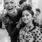 Laura Sánchez Instagram - Volver a ser niña rodeada de grandes modelos “ahijada, sobrinas y mil niñas bonitas más”💃🏻 @pasarela_weloveflamenco 📸 @silviasanchezfotos