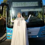 Laura Sánchez Instagram - La Estrella guió a sus Majestades a quienes no podían disfrutarlos en la calle… nuestros niños y mayores nos recibieron con los brazos abiertos… mañana de ilusión en los centros de mayores y hospitales de Huelva!!!