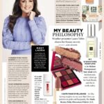 Laura Tobin Instagram - 💄 🧖🏻‍♀️♻️My beauty philosophy in @sainsburysmag ☀️ 🧴 One of the fist things (which I’ve only been doing this last year) wear SPF #50 every day @sadaf_jaffari gave me this top tip & has been doing my facial needling which has made a big difference to my skin 🪄 I avoid plastic as much as possible and use shampoo & conditioner bars like @eco_warrior_soap I take collegen supplements by @kollohealth there are so many out there but these work best for me (and you can recycle the pouches after use) 💄 My favorite go to lipstick 99% of the time @charlottetilbury #PillowTalk I love @hudabeauty eyeshadow pallets-All colours, especially burgundy-I like it be adventurous. ✨ and finish it all off with a spritz of @jomalonelondon #PomegranateNoir What are your beauty must haves? #sustainablebeauty