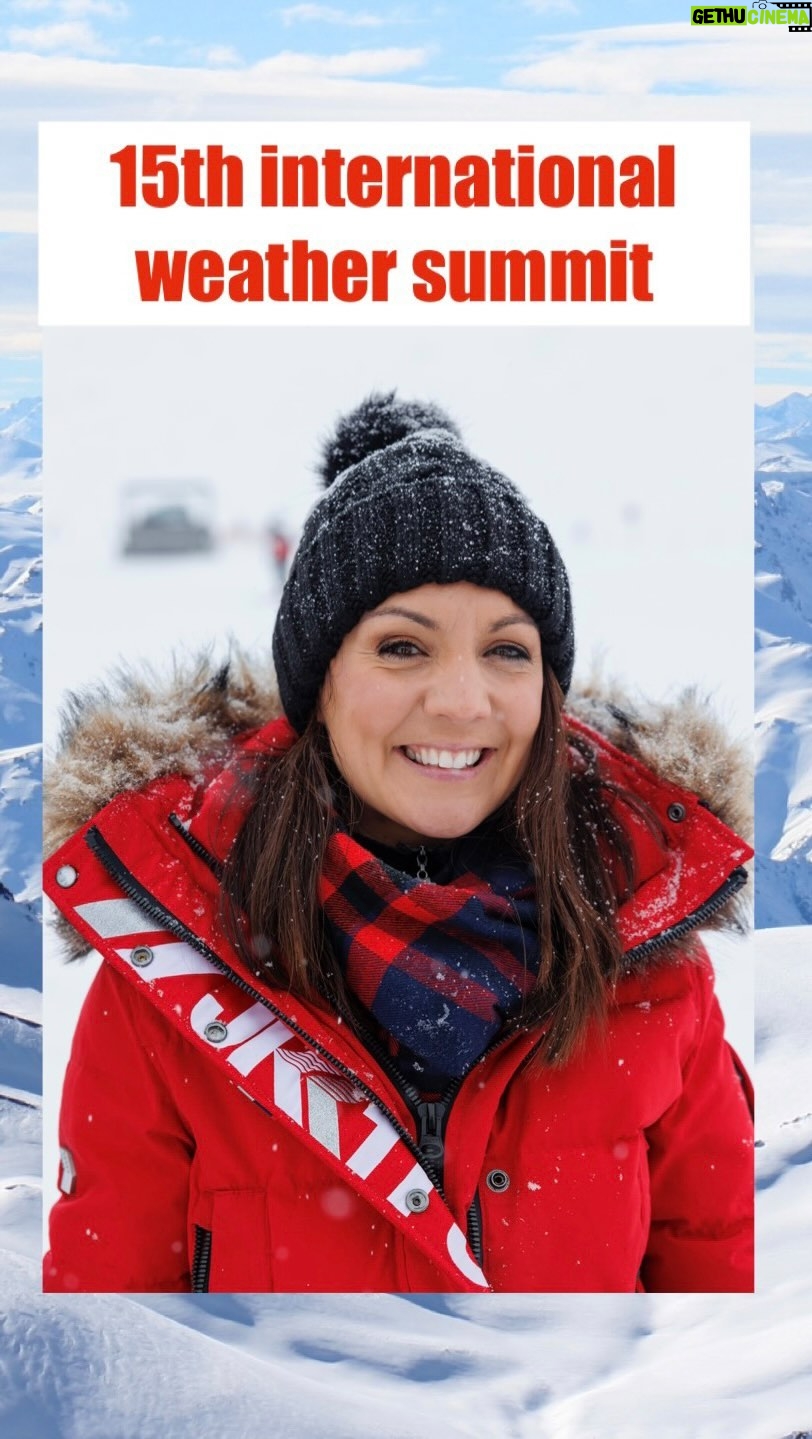 Laura Tobin Instagram - Behind-the-scenes snapshot from Austria It was such a privilege to be able to broadcast the weather from this @ischgl_com stunning location-a real pinch moment 🤏 A winter wonderland at 2500 m high in western Austria, the 15th international where the summit @wettergipfel has 40 meteorologist from 10 countries. It’s so important to come together to talk about weather and climate in our countries. How we are communicating it and what we could do better. All on the day it was announced that 2023 could reach the gloomy milestone of 1.5c of warming & the week the decadal review said European glaciers have lost more mass than any other globally. Thank you @promedia.kommunikation for the fantastic hosting Thank you team weather @louisawalrond for the brilliant organisation, @tvs_edmatthews & @jack_neuman for making the broadcasts happen seamlessly in snowy weather & craziness! #BestJobInTheWorld
