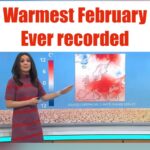 Laura Tobin Instagram - 📈Another record-Too many, too often-that’s what most worrying 😢(I was taught to never forecast a record!) 🤓Thank you @gmb @ranvirtv @richardmadeleyofficial for letting me explain why we all need to care and what needs to happen to minimise the warming! 🌡️ February 2024 was the warmest February on record globally. 🌡️ The month was 1.77°C warmer than the pre-industrial reference period.  🌡️This is the ninth month in a row that was the warmest on record for the respective month of the year. 🌡️The global-average temperature for the past twelve months is the highest on record, 1.56°C above the pre-industrial average.  🌊 The Sea surface temperature was the warmest of ANY month on record. @copernicus_eu #climateChange