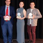 Laura Tobin Instagram – 🏆 Sooooo excited to win ‘best outside weather broadcast’ at the 15th international weather summit @wettergipfel in @ischgl_com 

40 weather presenters from 10 counties voted in 3 categories, so honoured to have been voted for by my peers 🥰